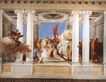 Villa Valmarana El sacrificio de Ifigenia Giovanni Battista Tiepolo Pinturas al óleo